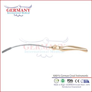 Mini Forehead Dissector - Full Curved
